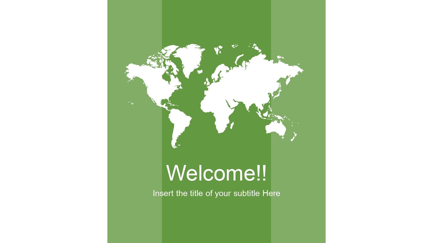 Plantilla PowerPoint Negocios Internacionales