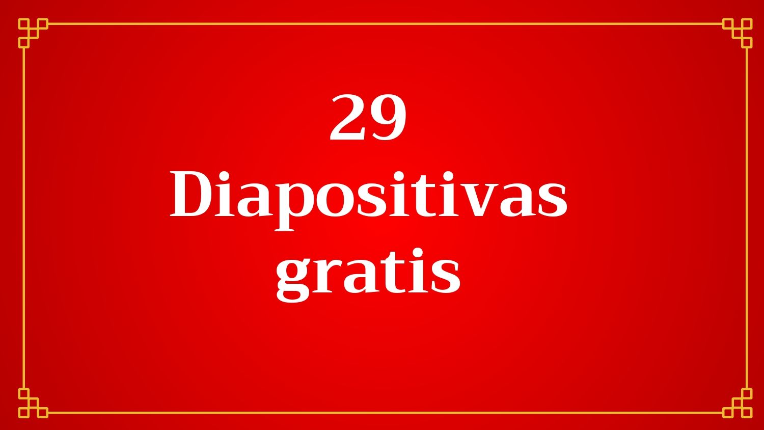 Plantilla PowerPoint Rojo Intenso