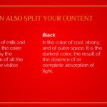 Plantilla PowerPoint Rojo Intenso
