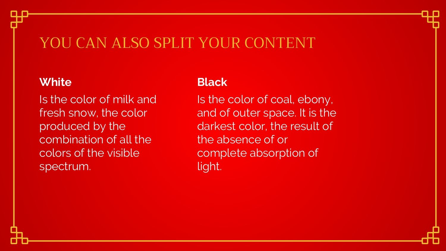Plantilla PowerPoint Rojo Intenso