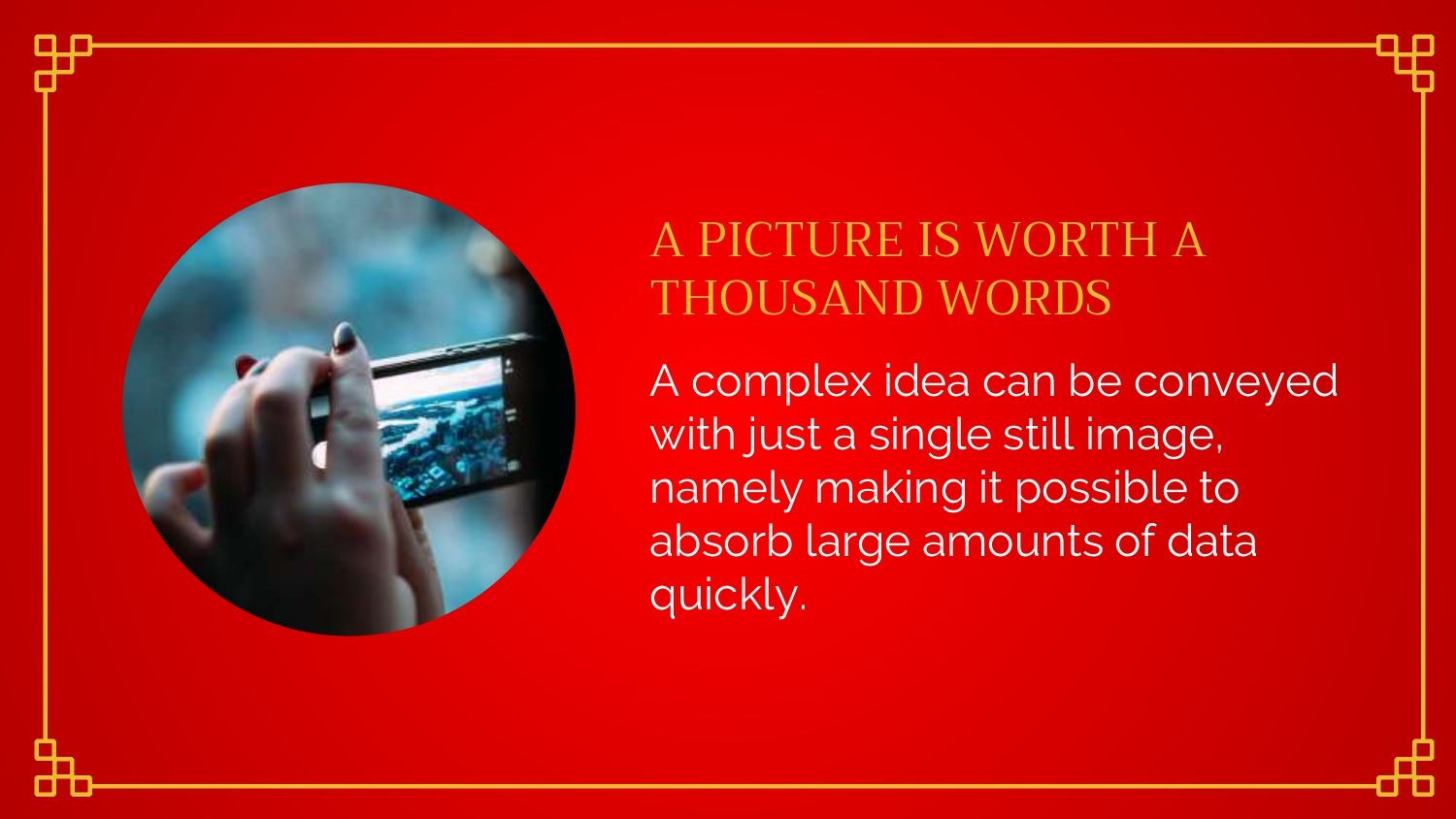 Plantilla PowerPoint Rojo Intenso