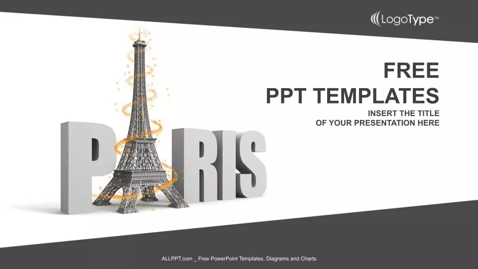 Plantilla PowerPoint Torre Eiffel