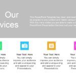 Plantilla PowerPoint Triángulos de Colores