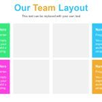 Plantilla PowerPoint Triángulos de Colores