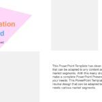 Plantilla PowerPoint Triángulos de Colores