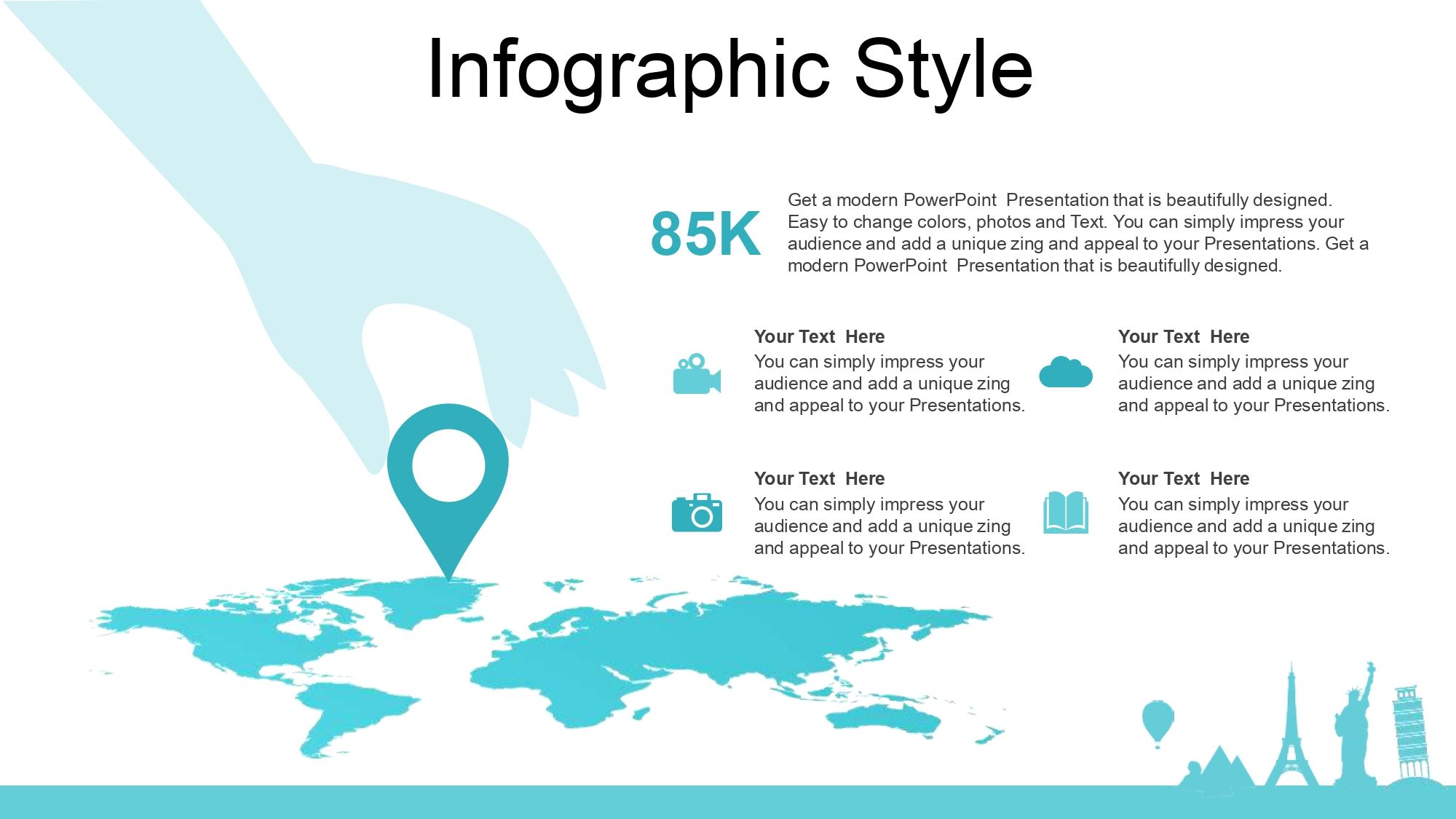 Plantilla PowerPoint Viaje Mundial