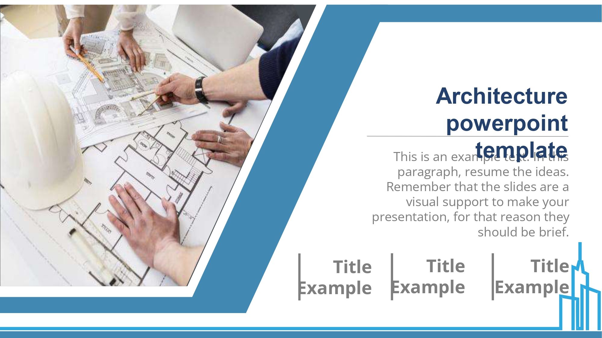 Plantilla PowerPoint de Arquitectura