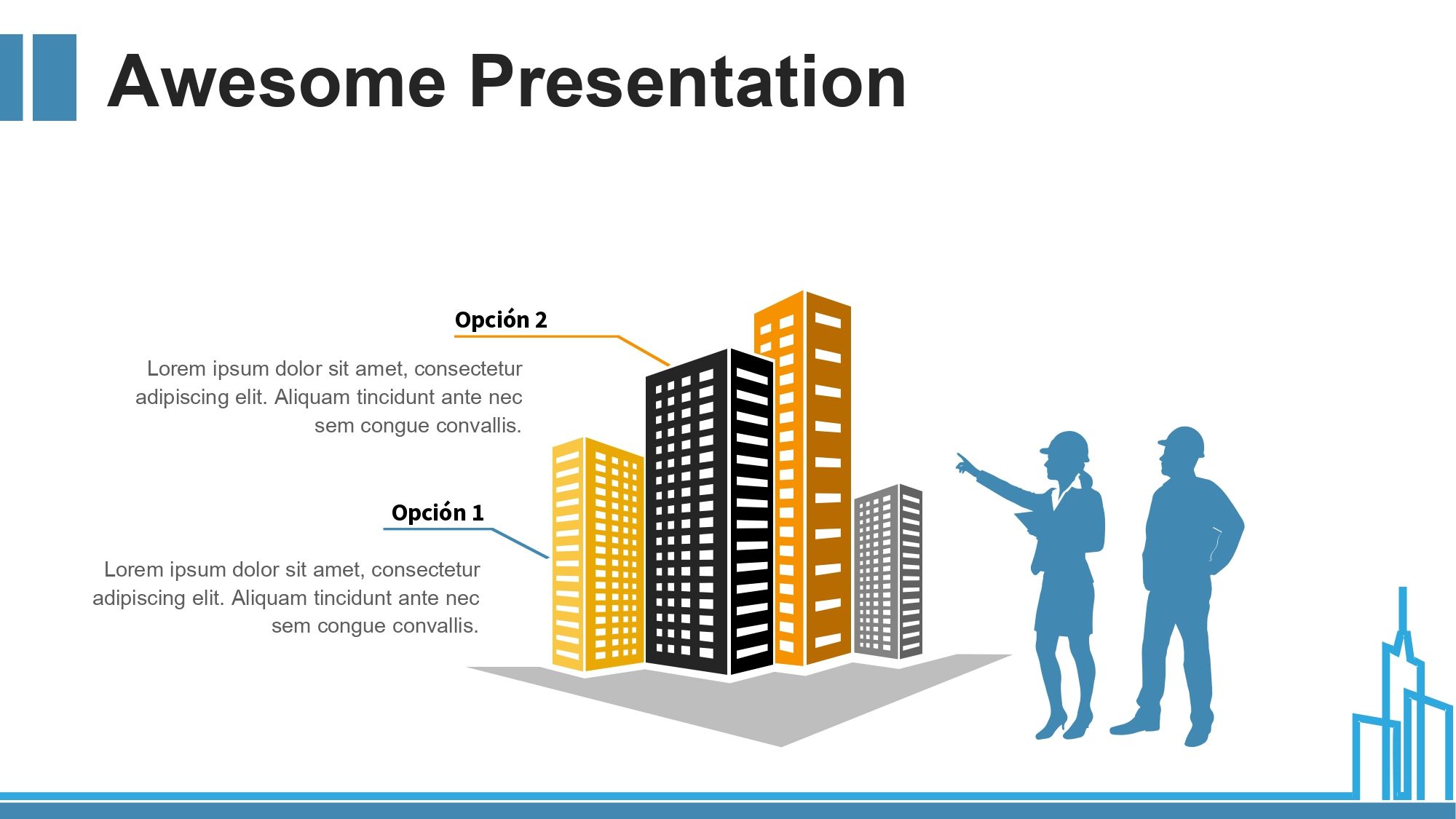 Plantilla PowerPoint de Arquitectura