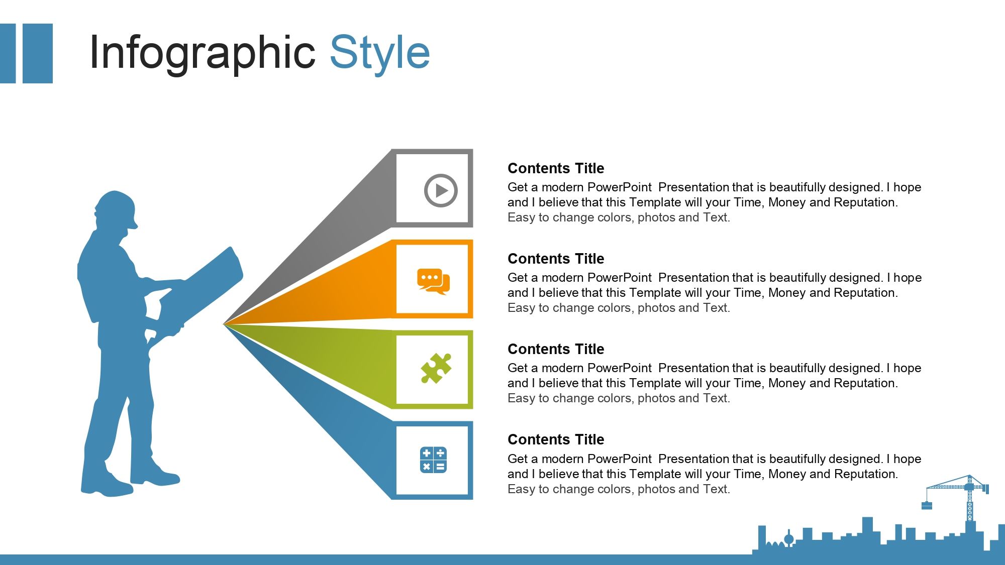 Plantilla PowerPoint de Arquitectura