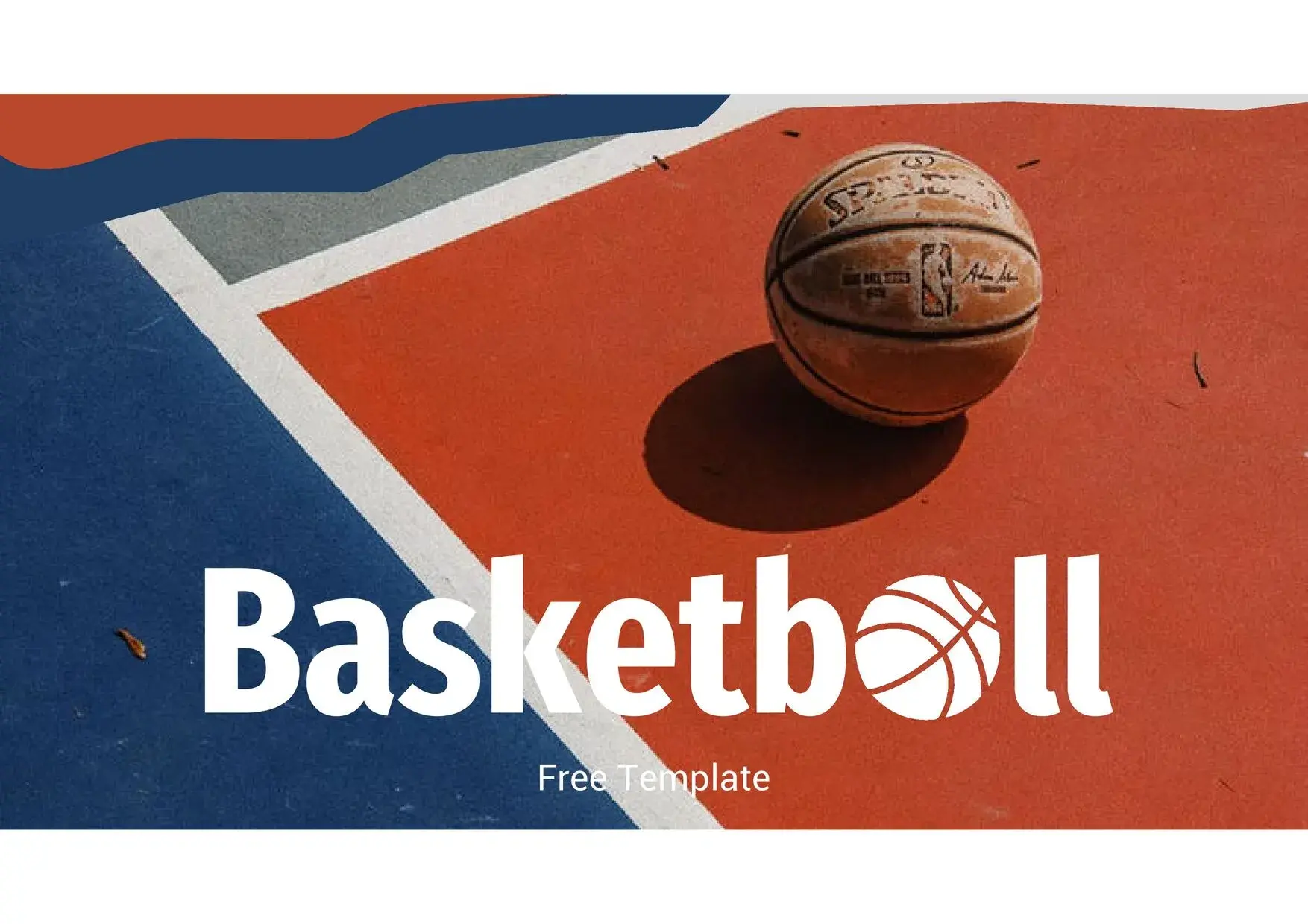 Plantilla PowerPoint Pelota de Baloncesto