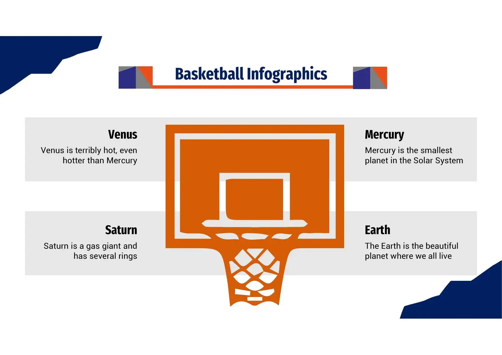Plantilla PowerPoint Pelota de Baloncesto