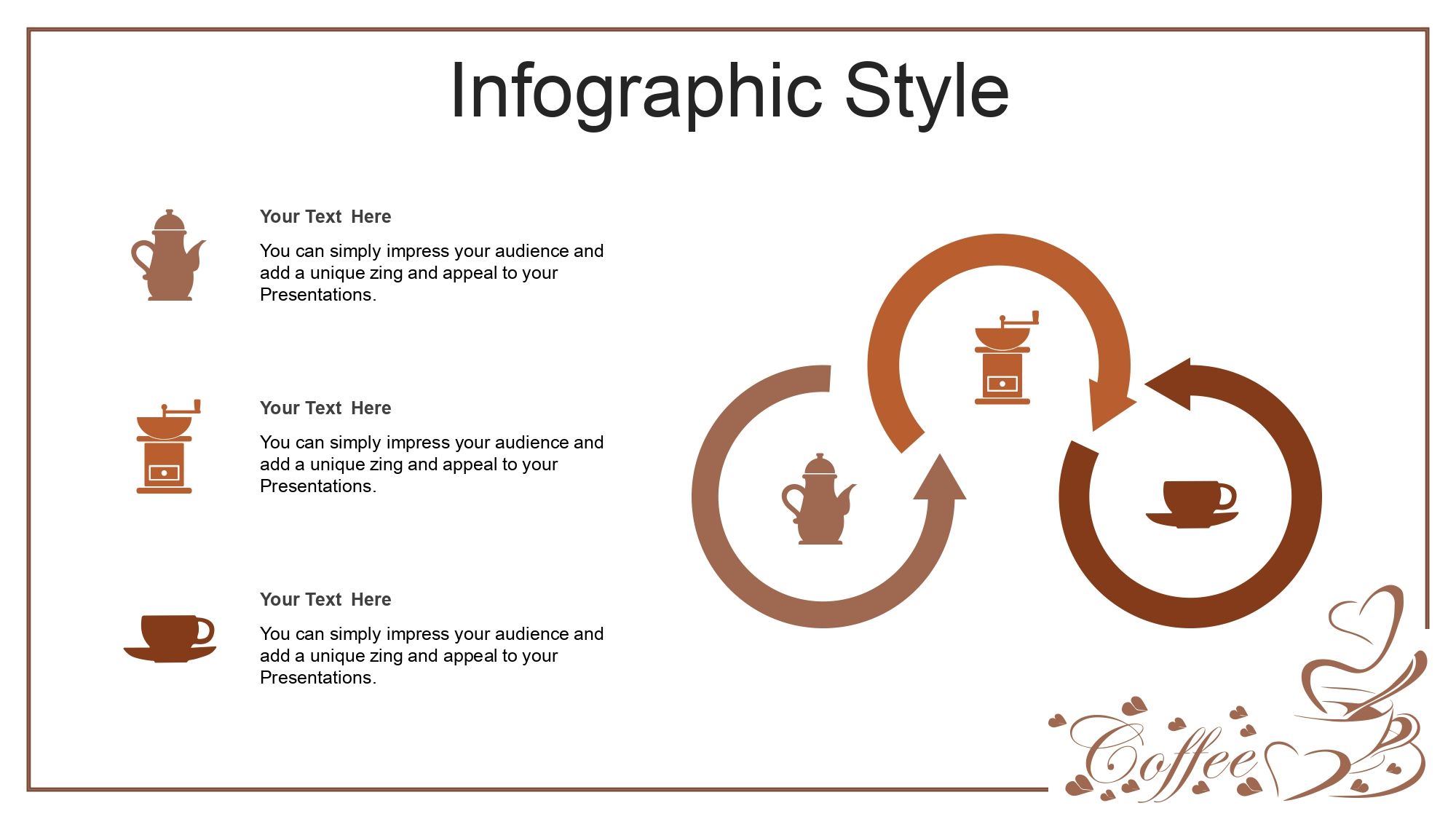 Plantilla PowerPoint de Café