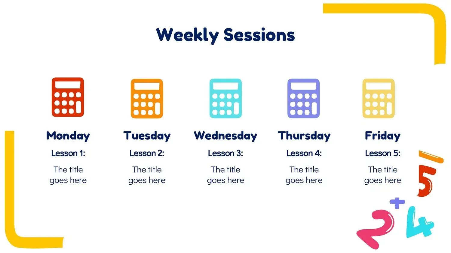 Diseño PowerPoint de matemáticas y finanzas