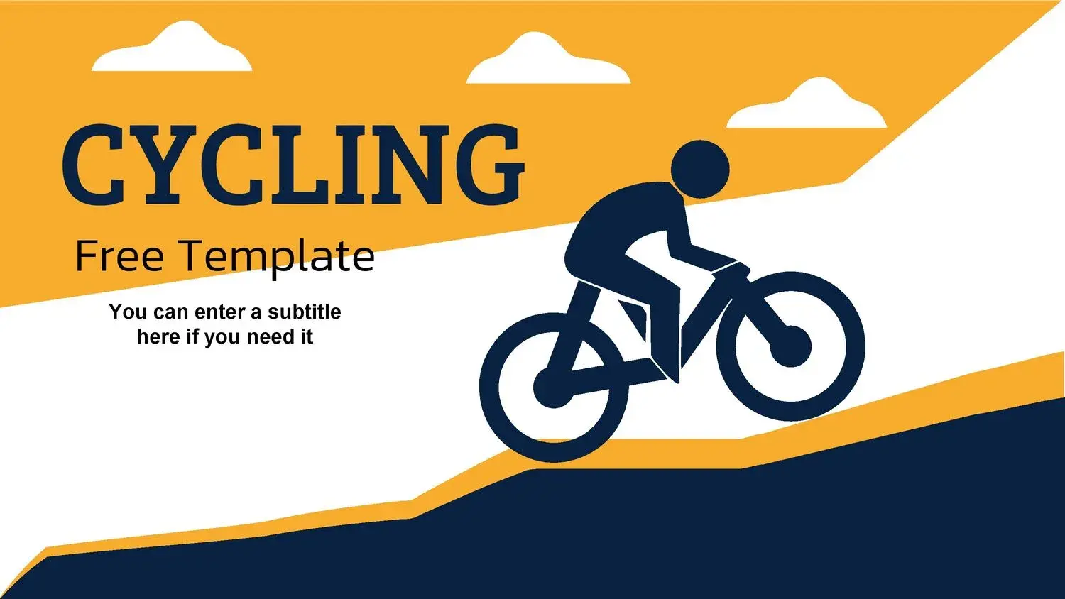 Plantilla PowerPoint de Ciclismo