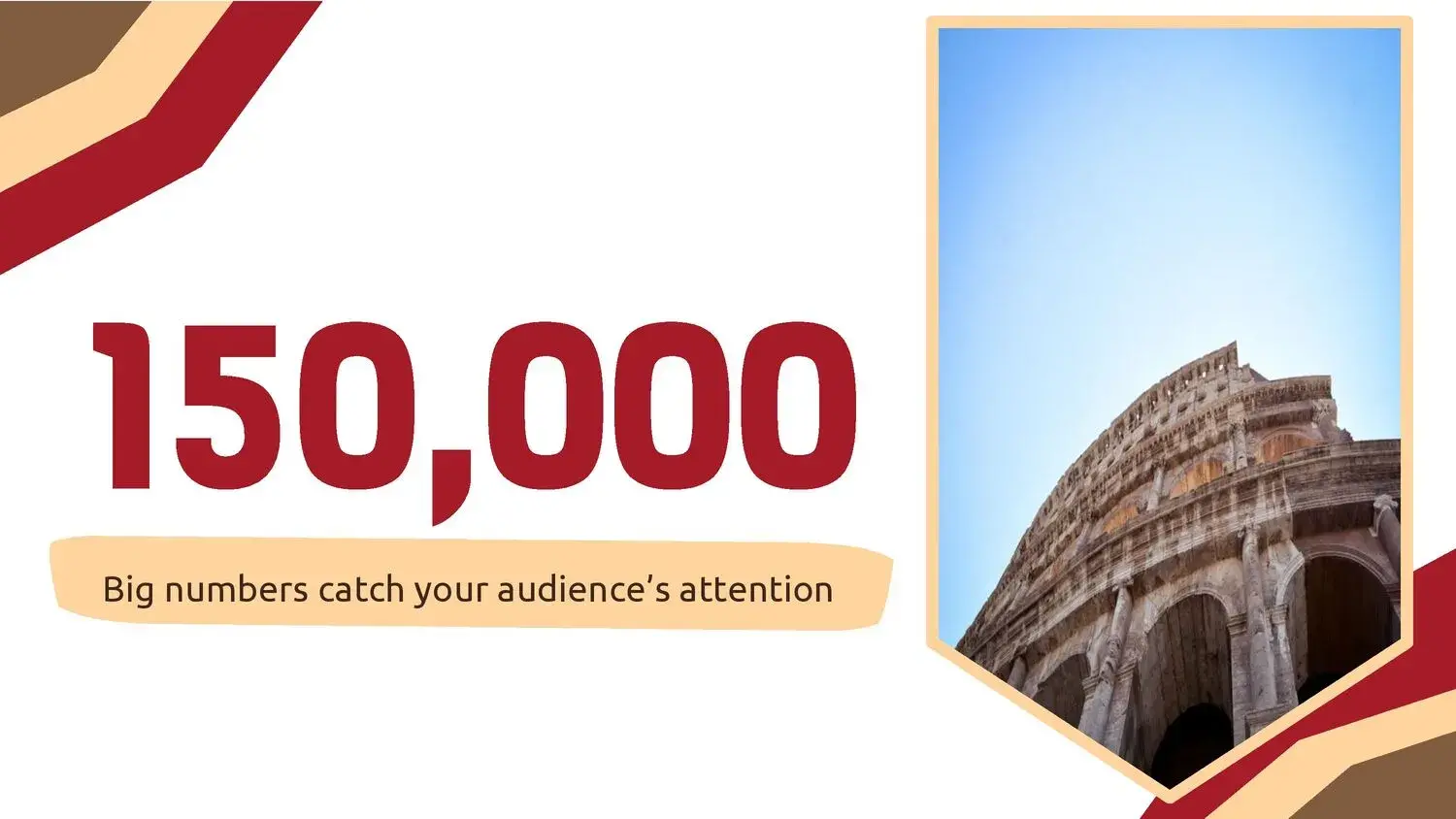 Plantilla PowerPoint de Coliseo Romano