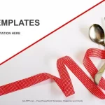 Plantilla PowerPoint de Cubiertos