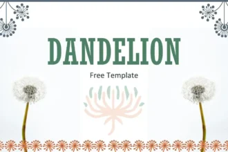 Plantilla PowerPoint de Diente de León