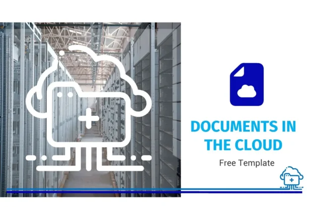 Plantilla PowerPoint de Documentos en la Nube