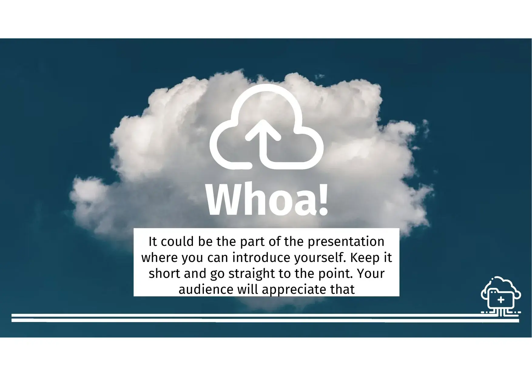 Plantilla PowerPoint de Documentos en la Nube