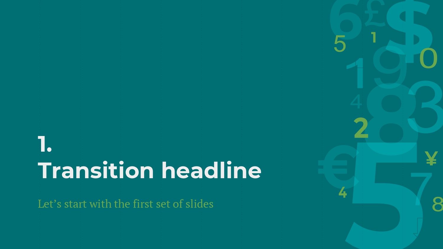 Plantilla PowerPoint de Dólar