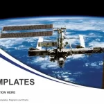 Plantilla PowerPoint de Estación Espacial