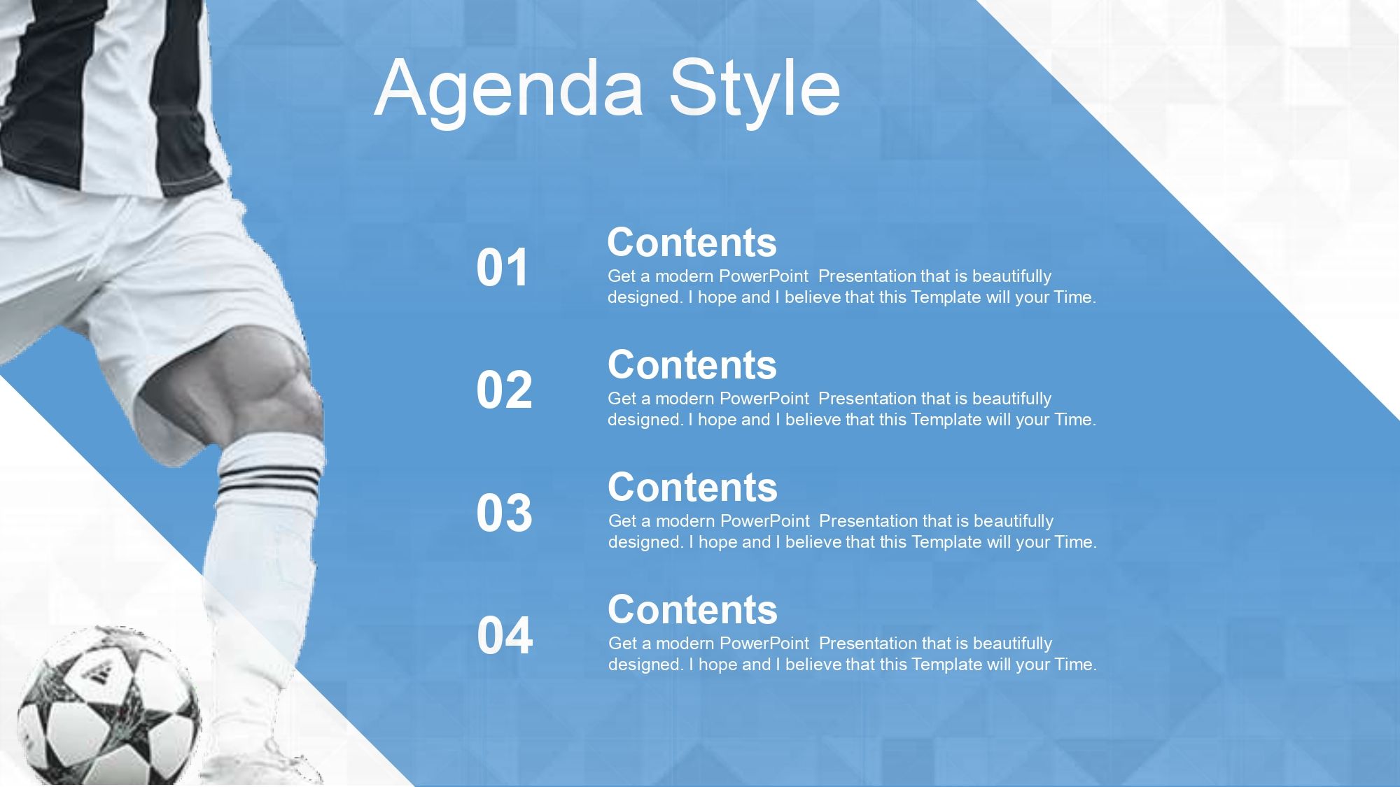 Plantilla PowerPoint de Fútbol
