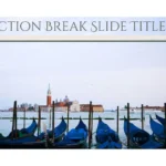 Plantilla PowerPoint de Góndolas de Venecia