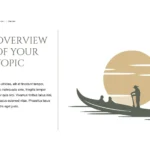 Plantilla PowerPoint de Góndolas de Venecia