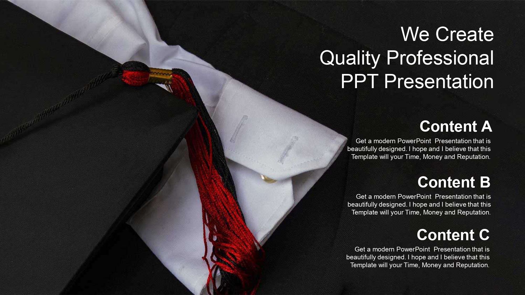 Plantilla PowerPoint de Graduación