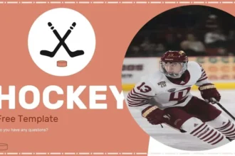 Plantilla PowerPoint de Hockey