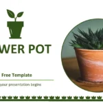 Plantilla PowerPoint de Maceta