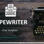 Plantilla PowerPoint de Máquina de Escribir