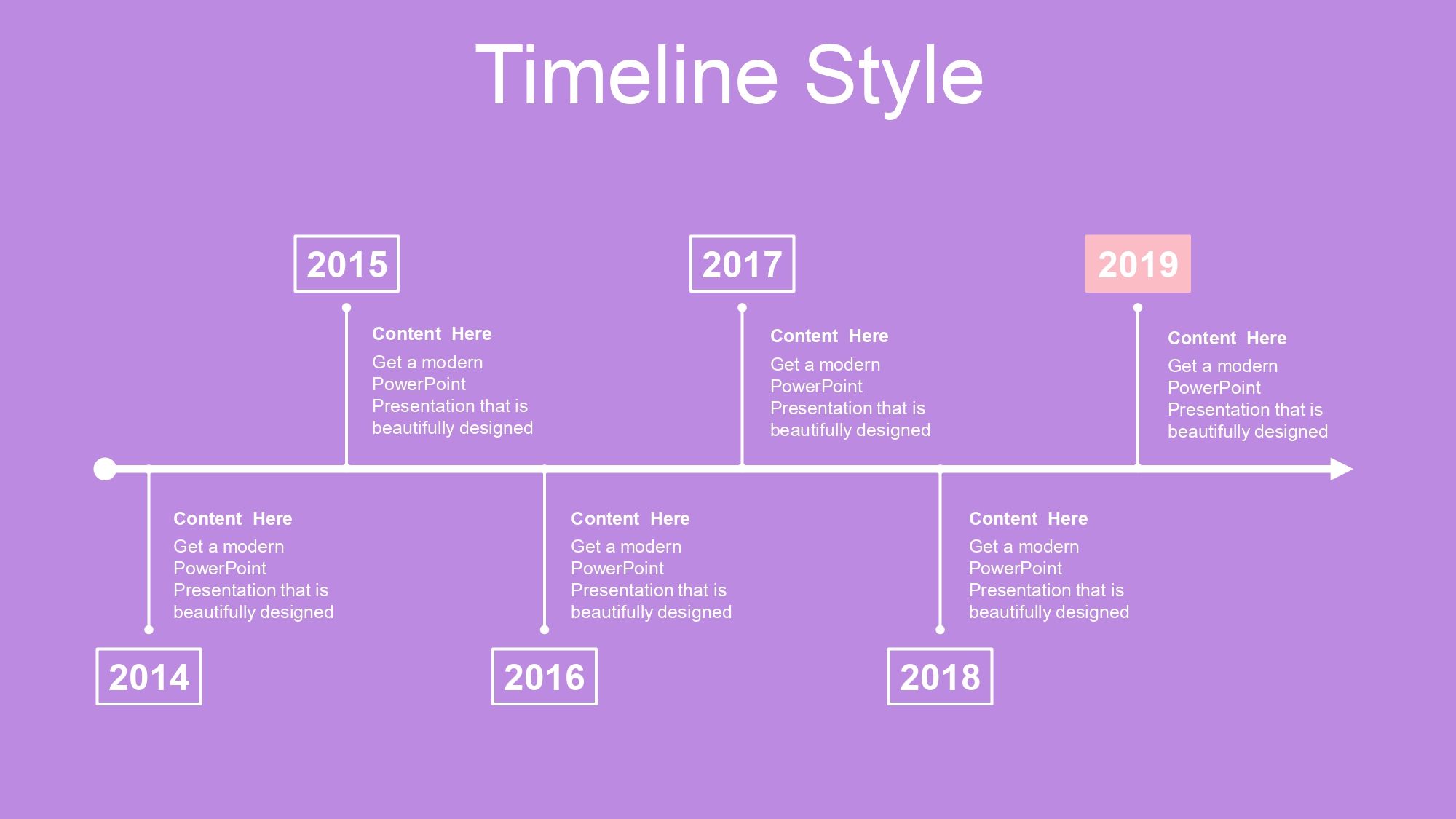 Plantilla PowerPoint de Mujer Moderna