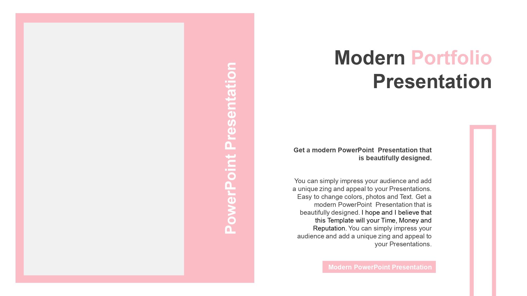 Plantilla PowerPoint de Mujer Moderna