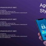 Plantilla PowerPoint de Pago sin Contacto