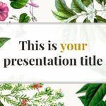 Plantilla PowerPoint de Plantas