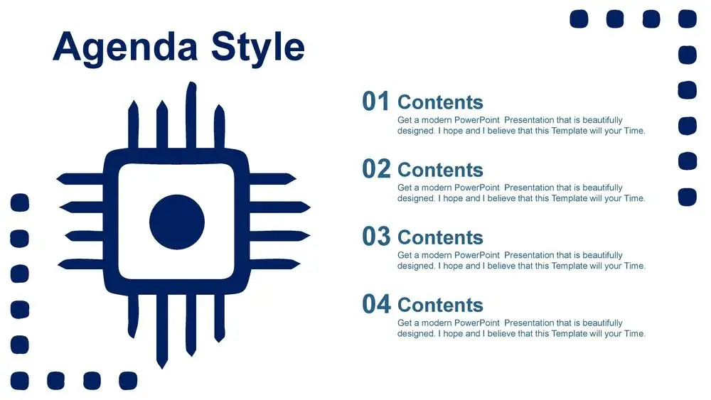 Plantilla PowerPoint de Procesador