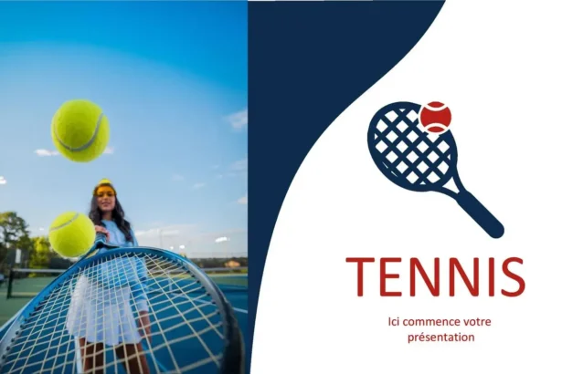 Plantilla PowerPoint de Tenis