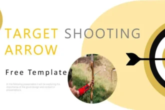Plantilla PowerPoint de Tiro al Blanco