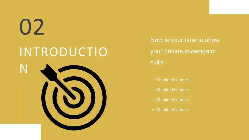 Plantilla PowerPoint de Tiro al Blanco