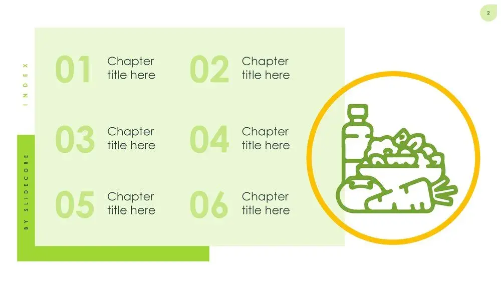 Plantilla PowerPoint de Verduras Frescas