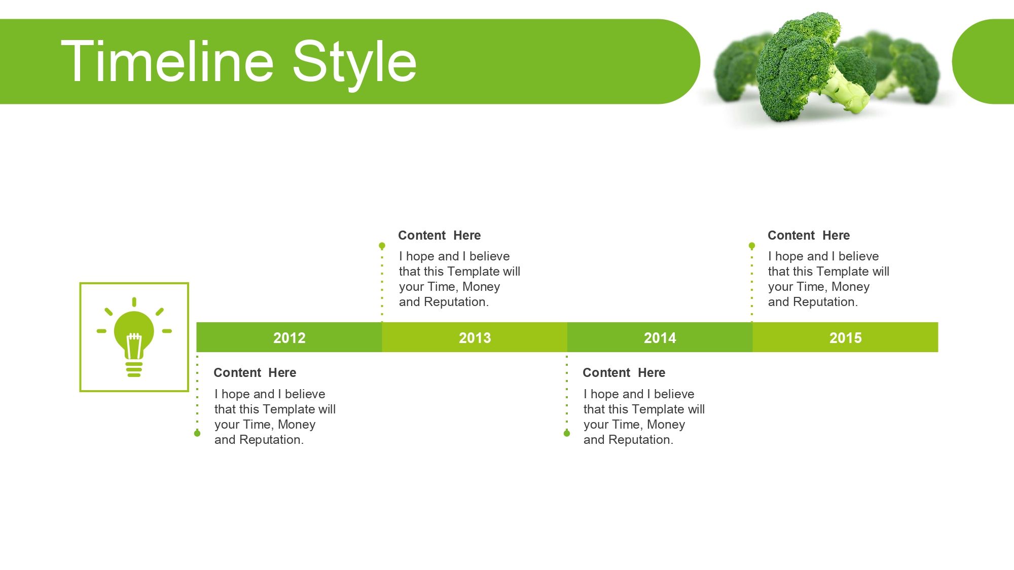 Plantilla PowerPoint de Verduras