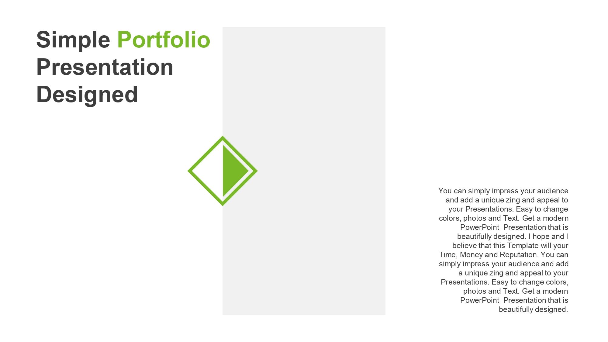 Plantilla PowerPoint de Verduras