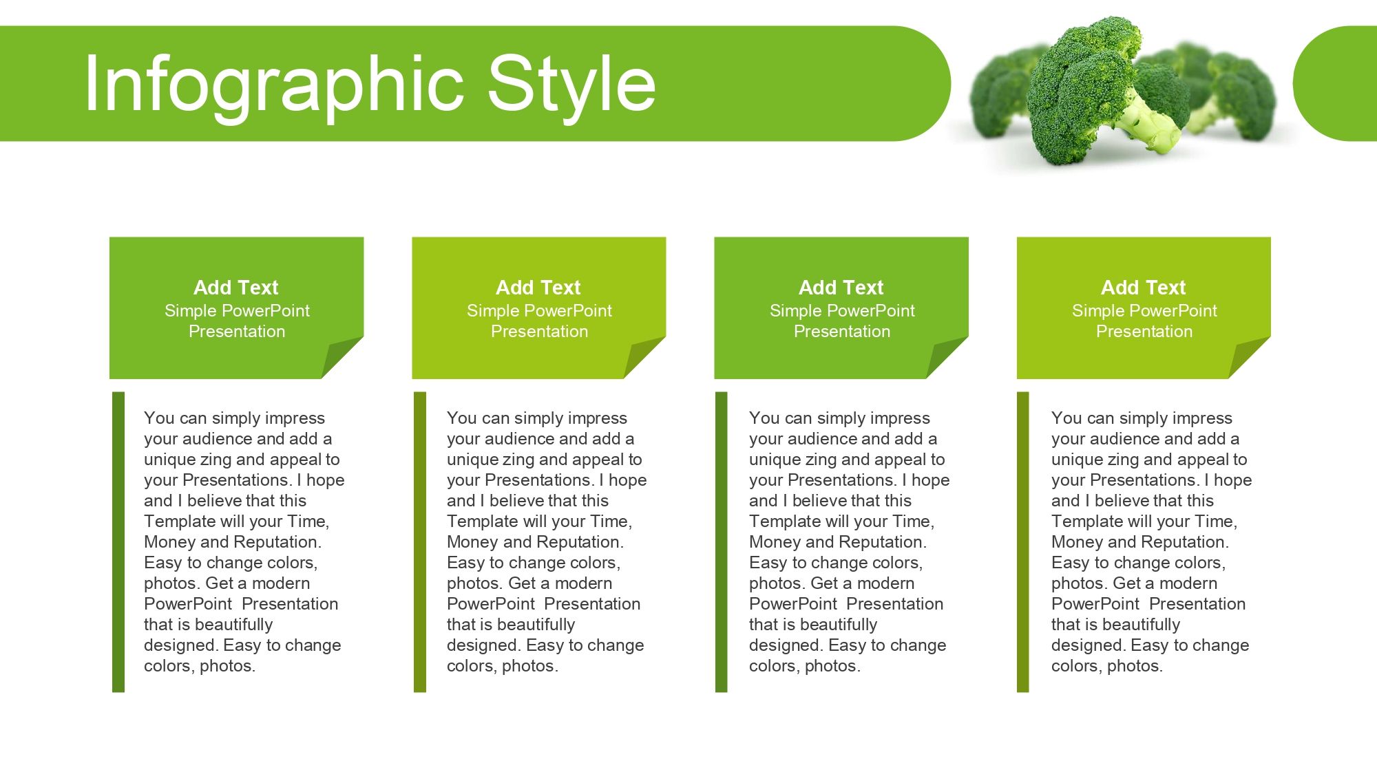 Plantilla PowerPoint de Verduras