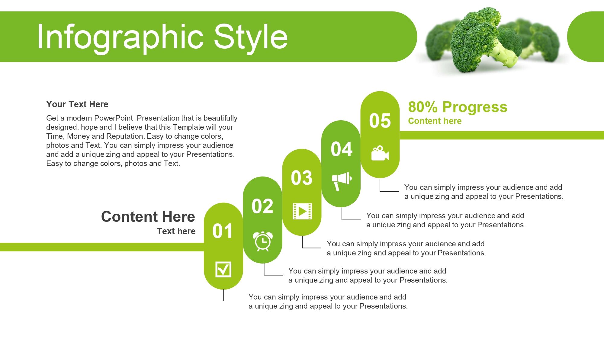 Plantilla PowerPoint de Verduras