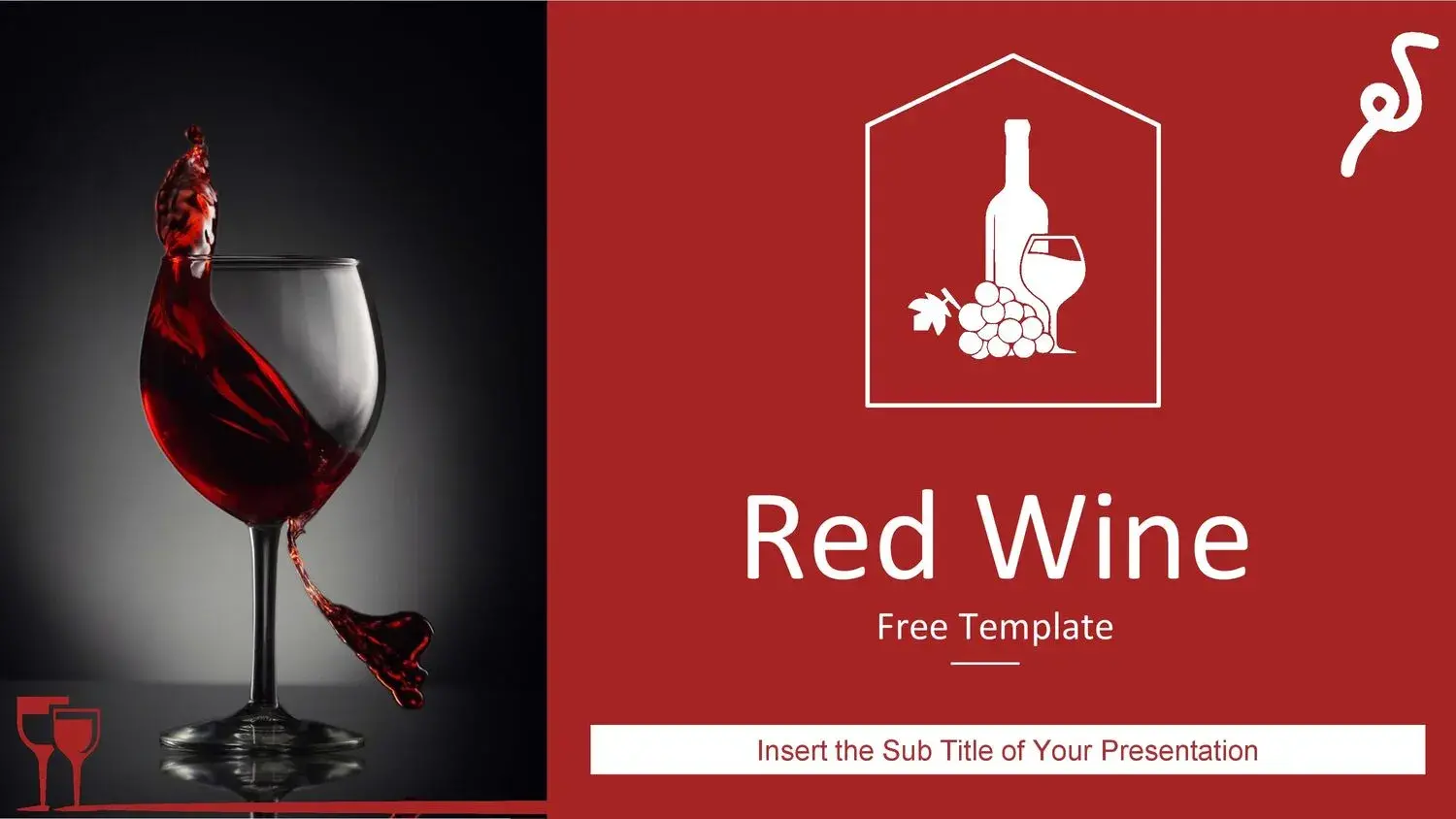 Plantilla PowerPoint de Vino