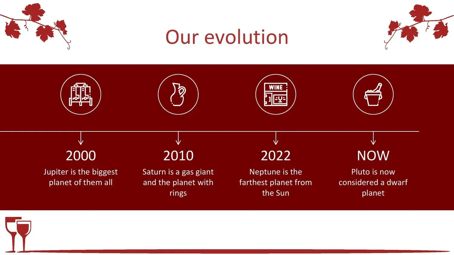 Plantilla PowerPoint de Vino