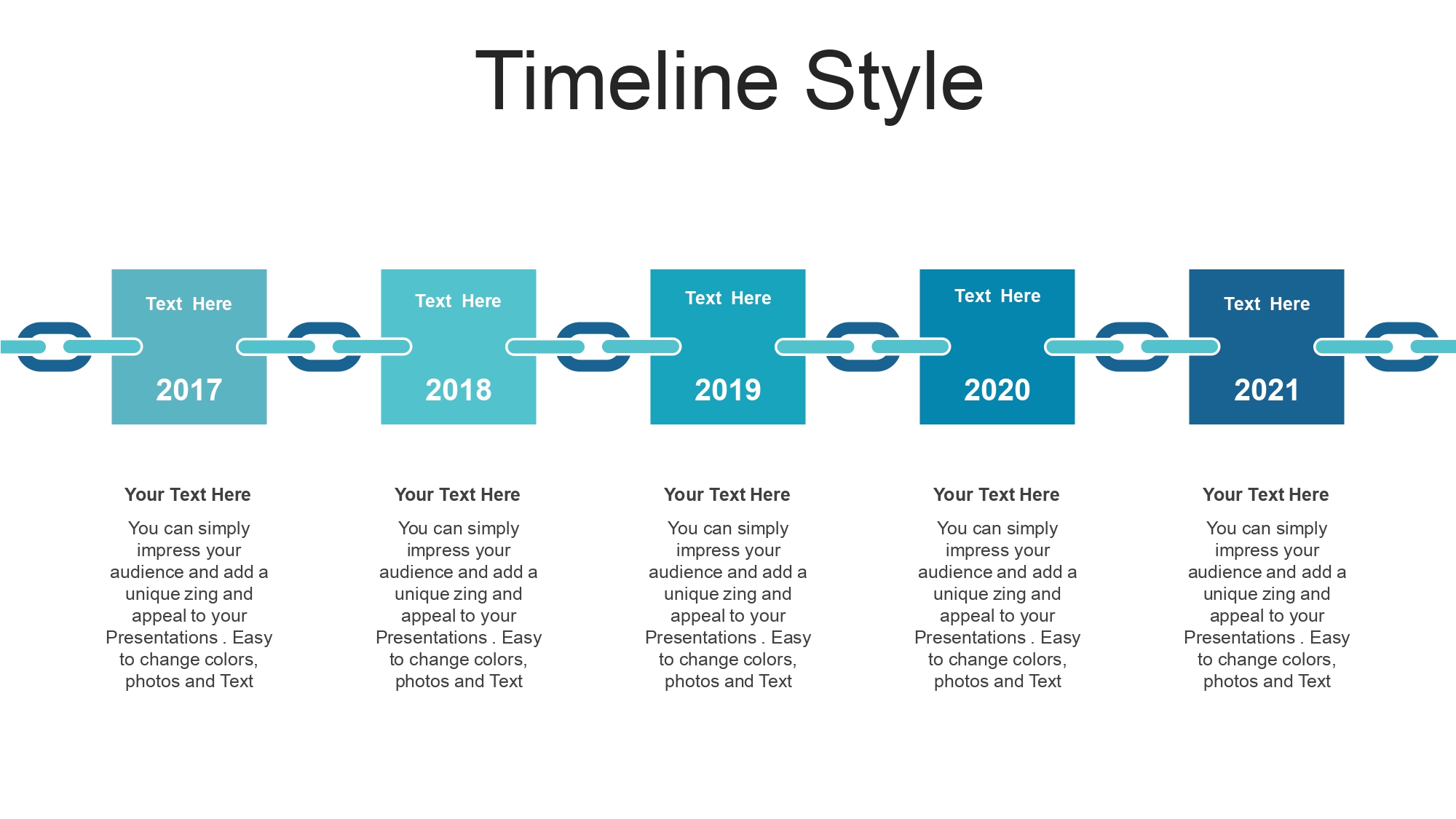 Plantilla PowerPoint de la Block Chain