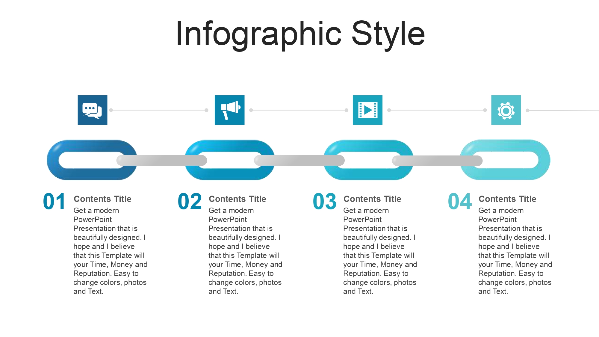 Plantilla PowerPoint de la Block Chain