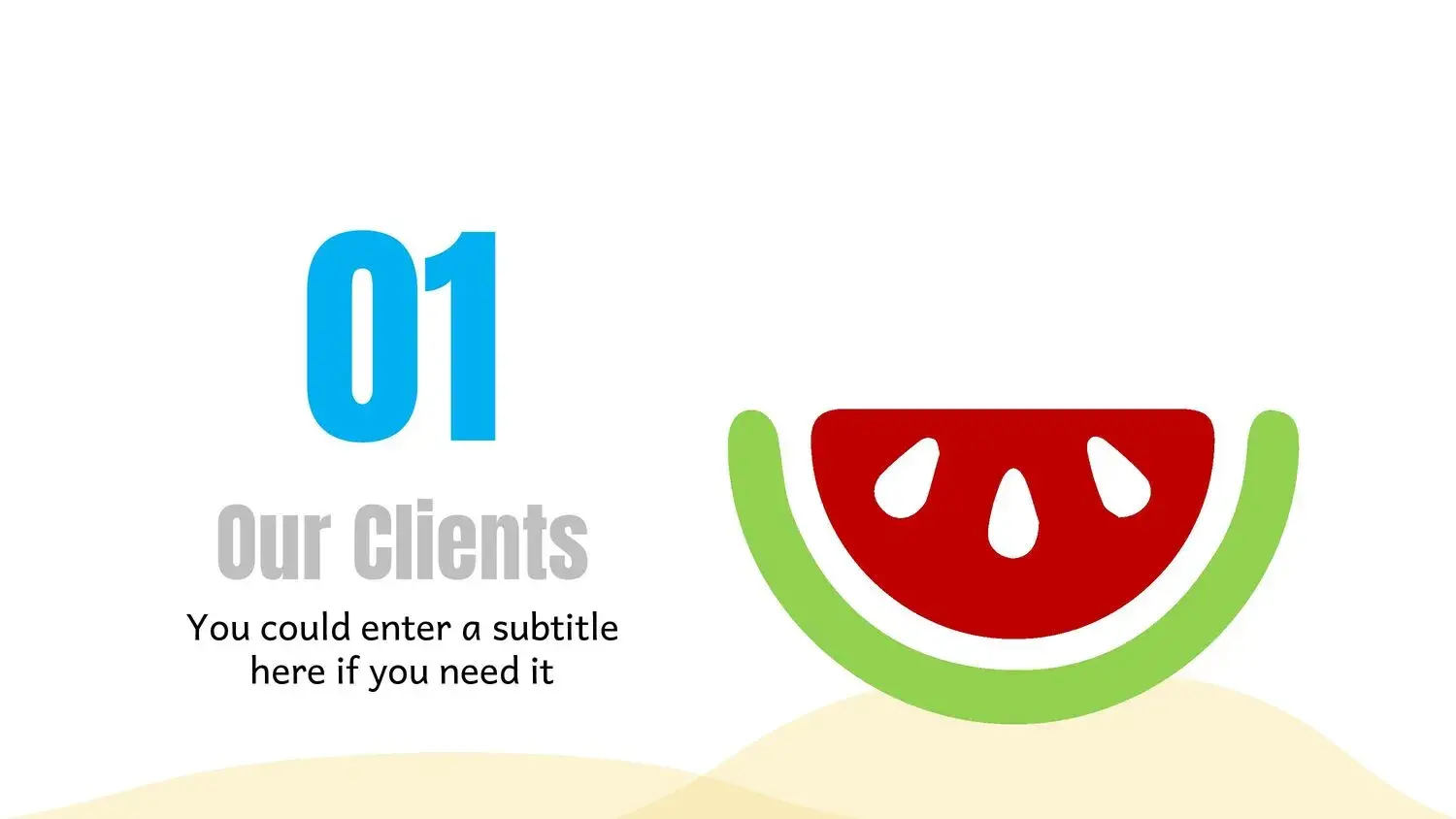 Plantilla PowerPoint de la Playa